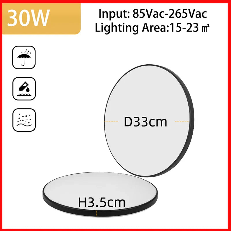 Decorbites™ LED-Deckenleuchter-Paneelleuchte für Heimdekoration und Beleuchtung