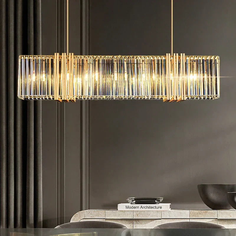 E14 Crystal Pendant Chandelier
