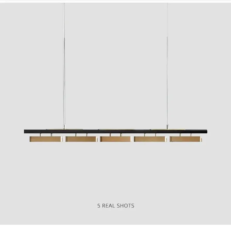 DecorBites™ LED Strip Pendant Lights for Modern Home Dining