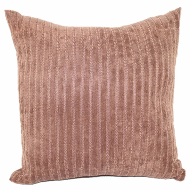Funda de cojín DecorBites™ de pana: Cojín a rayas para sofá cama - Decoración nórdica para el hogar