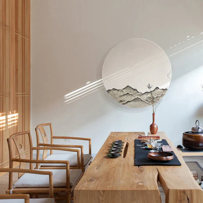 DecorBites™ LED Wall: Chinese Style Living Room Round Bedside Aisle Stairwell Hotel Tea Room Lighting