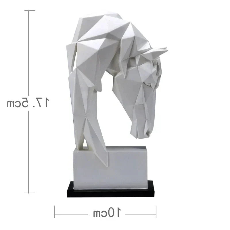 DecorBites™ Horse Ornaments: Nordic Art Light Luxury for Living Room, TV Cabinet & Foyer