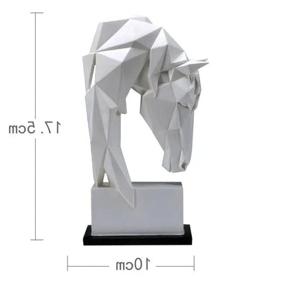 DecorBites™ Horse Ornaments: Nordic Art Light Luxury for Living Room, TV Cabinet & Foyer