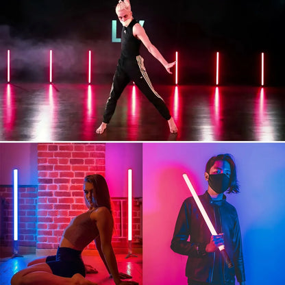 DecorBites™ LED Bar Mood Light Sticks for Home Party Decor and Photography