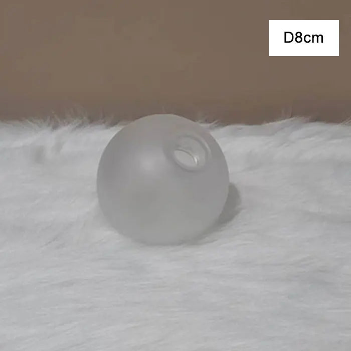 DecorBites™ Glass Shade Cover Replacement with 2cm Fitter Opening for Globe D8cm-D25cm Sizes