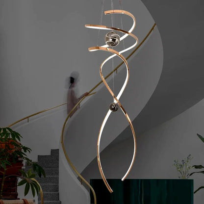 DecorBites™ LED Staircase Chandelier Pendant Light Indoor Lighting