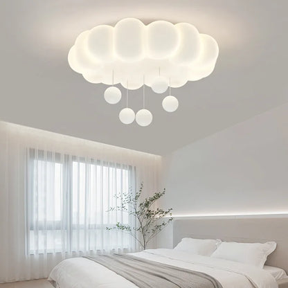 DecorBites™ Dimming Pendant Chandelier Light with PE Lampshade for Living Room Bedroom