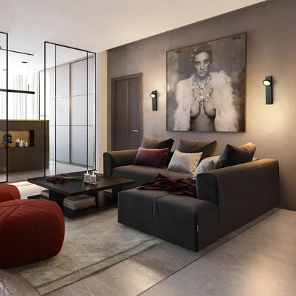 DecorBites™ Dimmable LED Wall Lamp 5W, Adjustable Angle, Touch Switch, 3-CCT Rotation