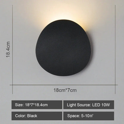 DecorBites™ LED Acrylic Wall Light Shade for Bedroom Living Room Home décor