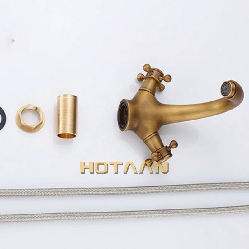 Antique Brass Bathroom Faucet