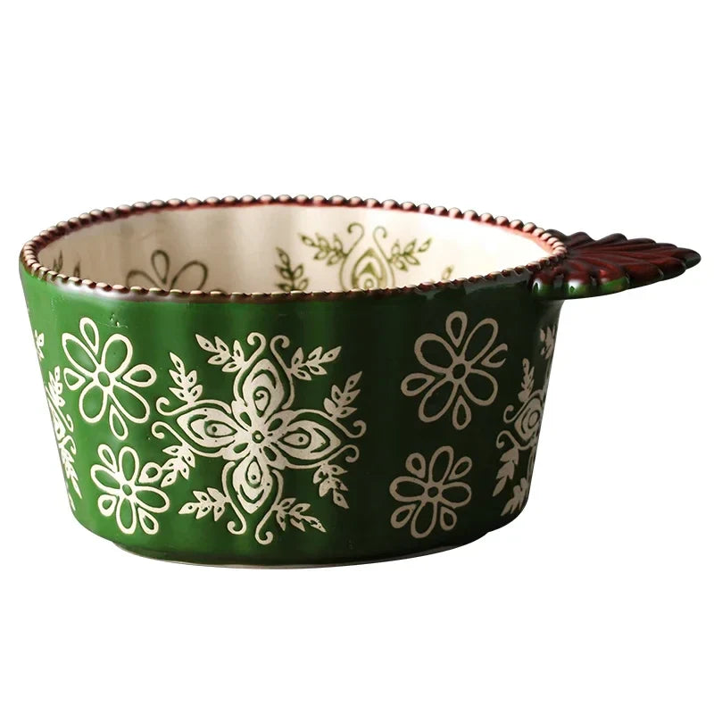 Hand-Painted Ceramic Dishes