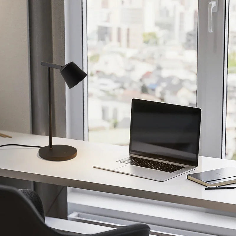 DecorBites™ Dimmable Desk Light: Danish Designer LED Table Lamp