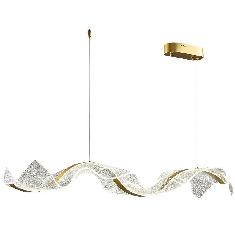 DecorBites™ Gold Acrylic LED Pendant Lamps - Nordic Design for Home Decor Lighting