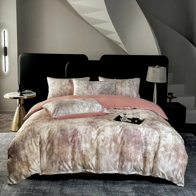 طقم أغطية سرير قطني DecorBites™ بمقاس فردي ومقاس مزدوج