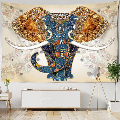 Decobites Elephant Mandala Tapestry Tree of Life Wall Hanging Psychedelic Witchcraft Home Decor