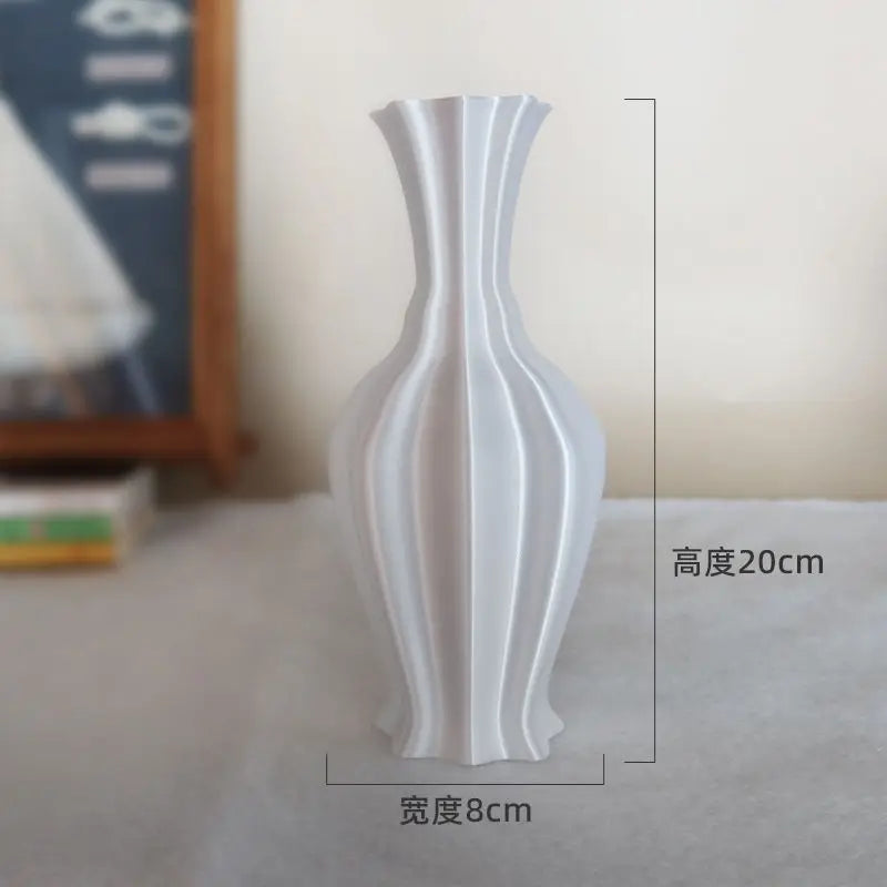 DecorBites™ Elegant High-End Vase for Living Room Flower Arrangement