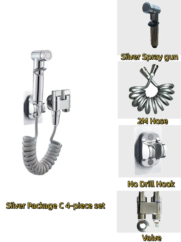 Stainless Handheld Bidet Sprayer