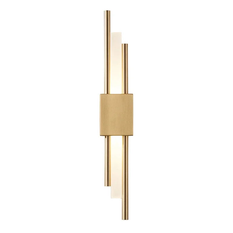 DecorBites™ Gold LED Wall Sconce | Modern Nordic Bedroom Living Room Indoor Lighting