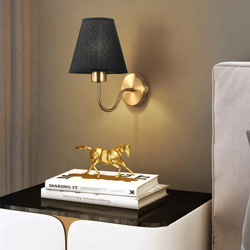 Gold Nordic Wall Lamp For Bedrooms And Hallways