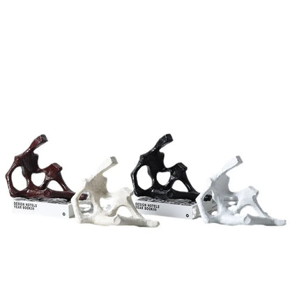 ديكوربايتس™ - منحوتة هيكل عظمي تجريدية | ديكور منزلي