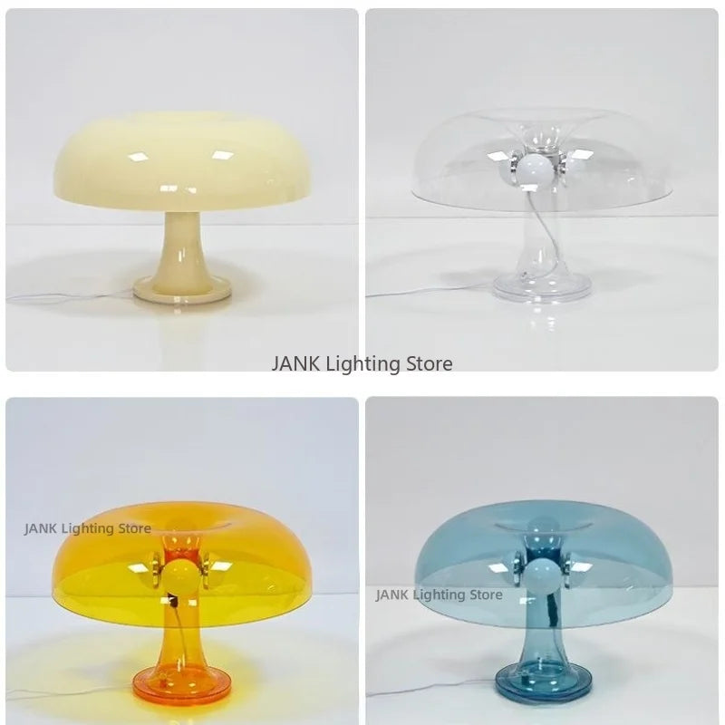 DecorBites™ Designer LED Mushroom Table Lamp for Modern Minimalist Decor Lighting in Bedroom & Living Room