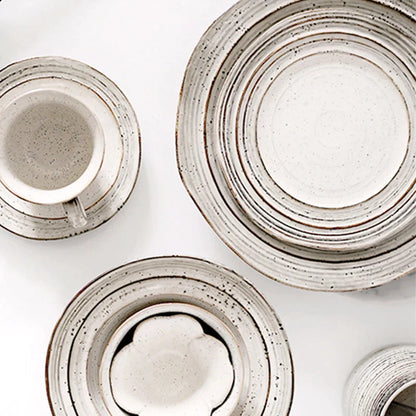 DecorBites™ Ceramic Japanese Style Dish Bowl Set