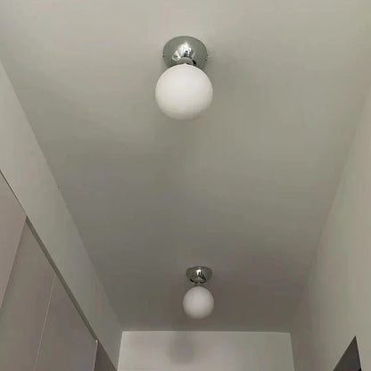 Lámpara de techo LED DecorBites™ de hierro y cristal - Luminarias de estilo nórdico moderno