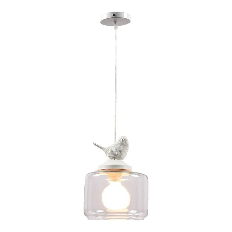 DecorBites™ Bird LED Glass Chandeliers - Modern Creative Restaurant Ceiling Lights