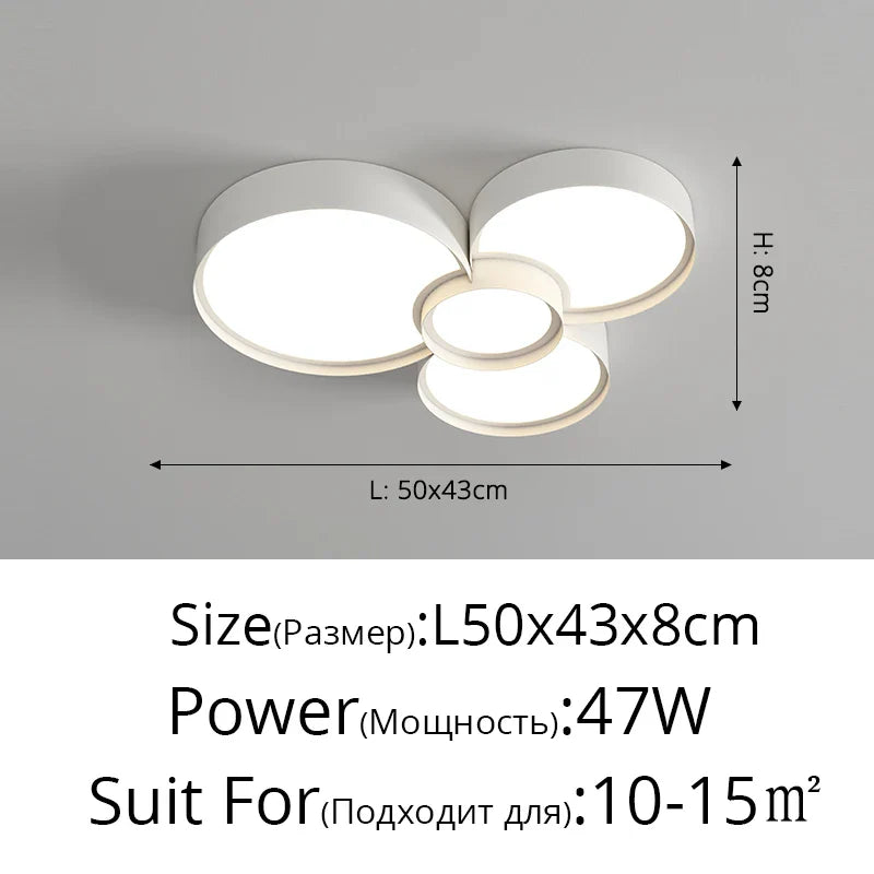 DecorBites™ Cylinder LED Chandelier Light for Home Decor & Indoor Lighting