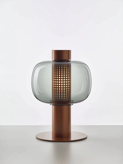 DecorBites™ Glass Table Light: Modern Light Luxury Bedside Lamp