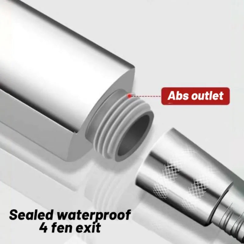 DecorBites™ Large Flow 3-Speed Rain Shower Head for High Pressure Bathroom Experience