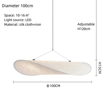 DecorBites™ Designer Cloth Cover Pendant Chandelier for Living Room Bedroom Home Decor