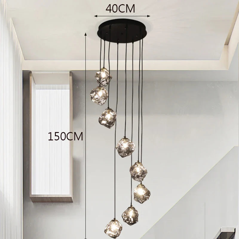 ثريات DecorBites™ LED المعلقة للديكور المنزلي العصري وإضاءة غرفة المعيشة