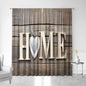 Bamboo & Wooden Board Art Curtains, Modern Printed Window Drapes, Decobites Home Decor