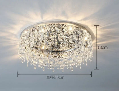 DecorBites™ Crystal Kitchen Ceiling Lights: Luxury Diamond Ceiling Lamp for Home Decor