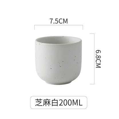 DecorBites™ Japanese Ceramic Coffee Tea Cup Porcelain Drinkware Mug - Wholesale