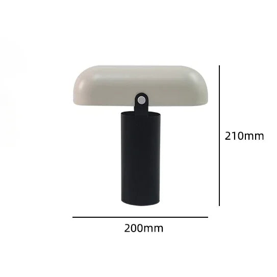 DecorBites™ LED Rechargeable Table Lamp Touch Switch Minimalist Modern Light for Bedroom, Living Room