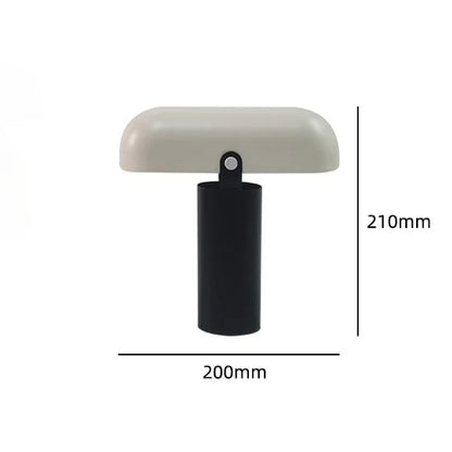 DecorBites™ LED Rechargeable Table Lamp Touch Switch Minimalist Modern Light for Bedroom, Living Room