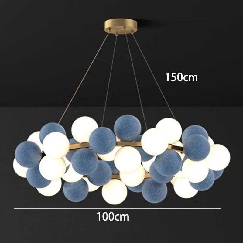 Lámparas de araña colgantes LED Decorbites™ para la decoración moderna del hogar, iluminación interior para sala de estar y comedor