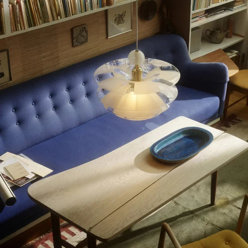 Lámparas colgantes DecorBites™ de piñas contemporáneas | Lámpara colgante de cristal acrílico para decoración del hogar