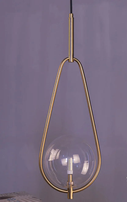 DecorBites™ Glass Ball Pendant Lighting for Bedroom and Bathroom Décor