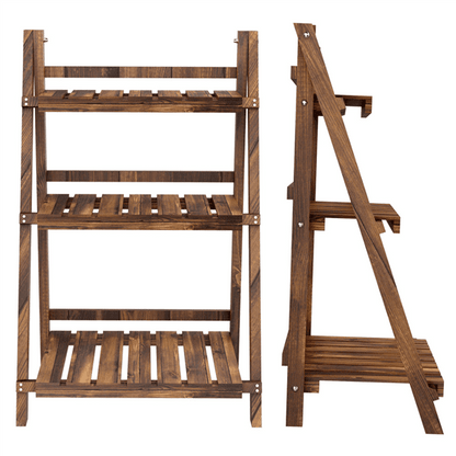 Frideborg - Tiered Plant Stand Plant Shelf Indoor & Outdoor Plant Shelf Flower Stand