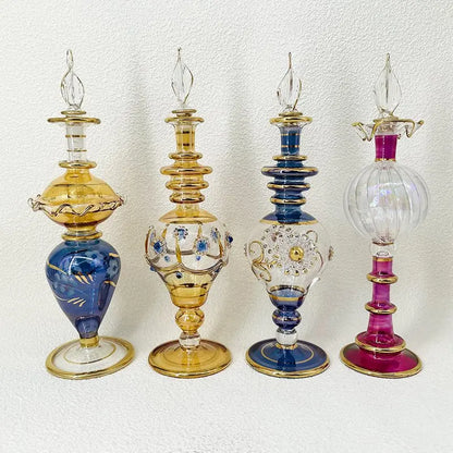 Decorbites™ Glasflaschen-Schmuckornamente, bunte Souvenirs