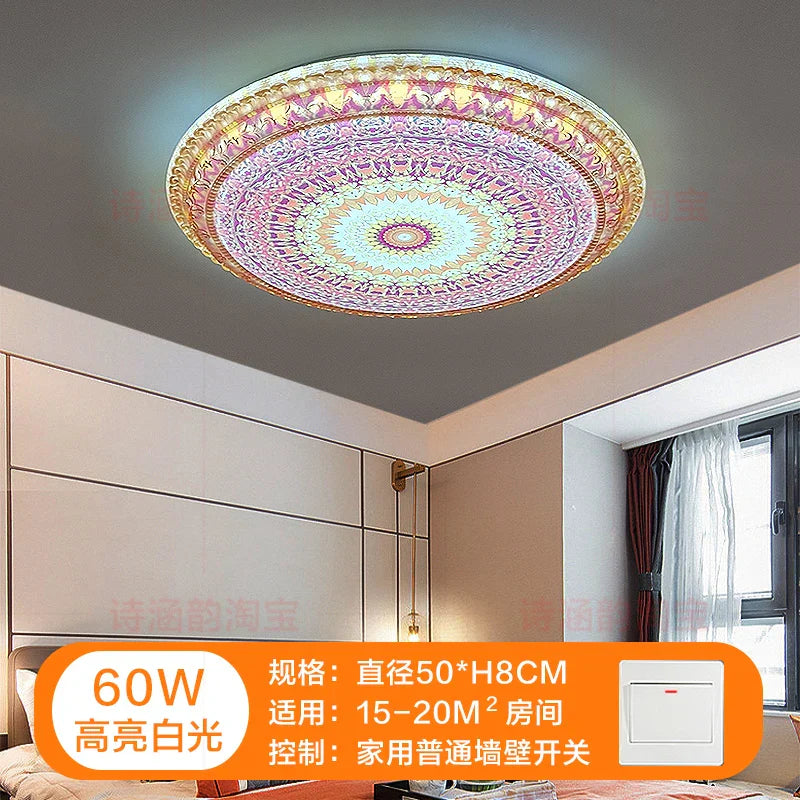 DecorBites™ Bohemian Romantic Art Decor Ceiling Lamp 50cm for Living Room and Bedroom