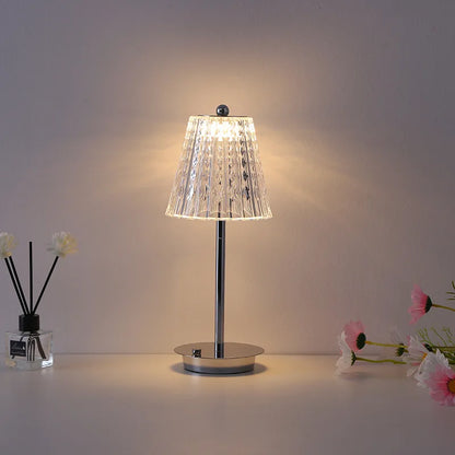 DecorBites™ Diamond Touch Desk Lamp, Modern Metal, Bedside Atmosphere, Creative & Romantic
