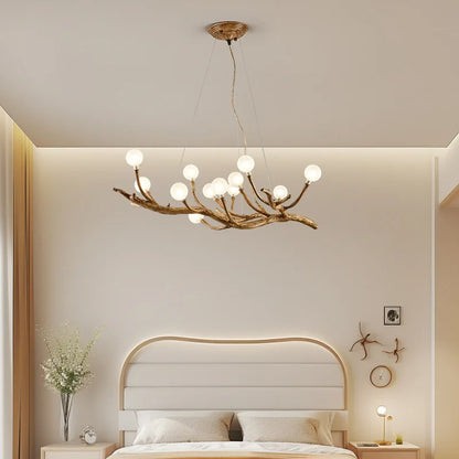 DecorBites™ Glass Bubble Chandelier Pendant Light for Living Dining Room