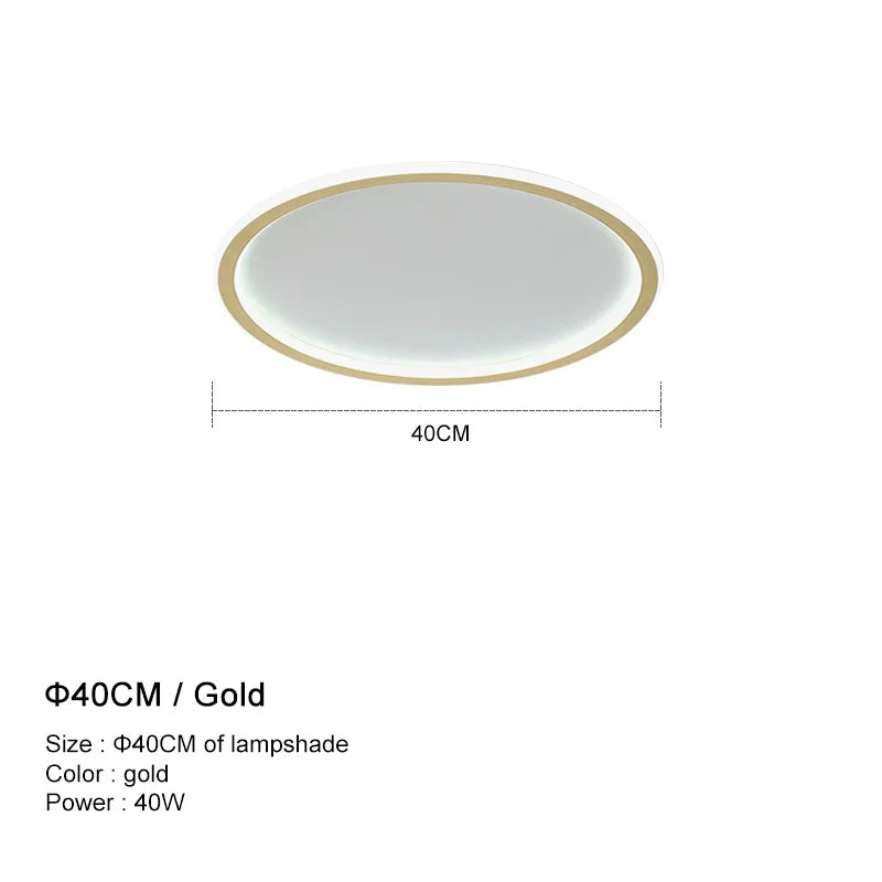 DecorBites™ Dimmable LED Ceiling Light for Modern Nordic Living Room and Bedroom