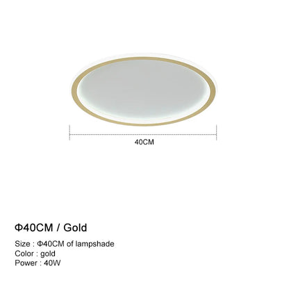 DecorBites™ Dimmable LED Ceiling Light for Modern Nordic Living Room and Bedroom