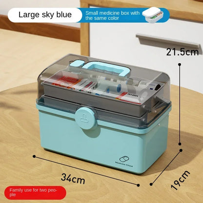 DecorBites™ Large Capacity Medicine Organizer