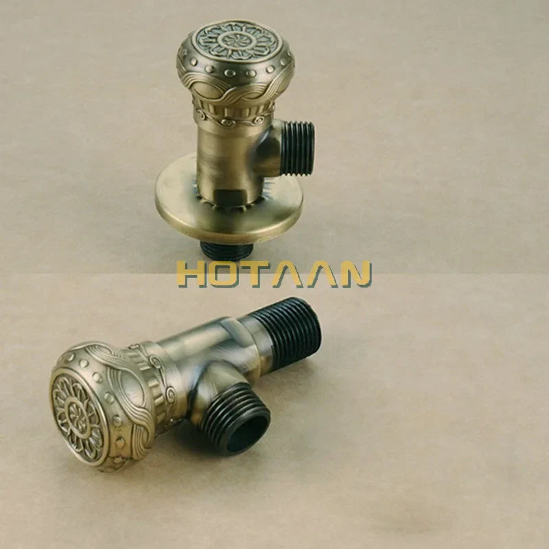 DecorBites™ Brass Triangle Valve Bathroom Accessory 1/2*1/2 Angle Valves YT-5168